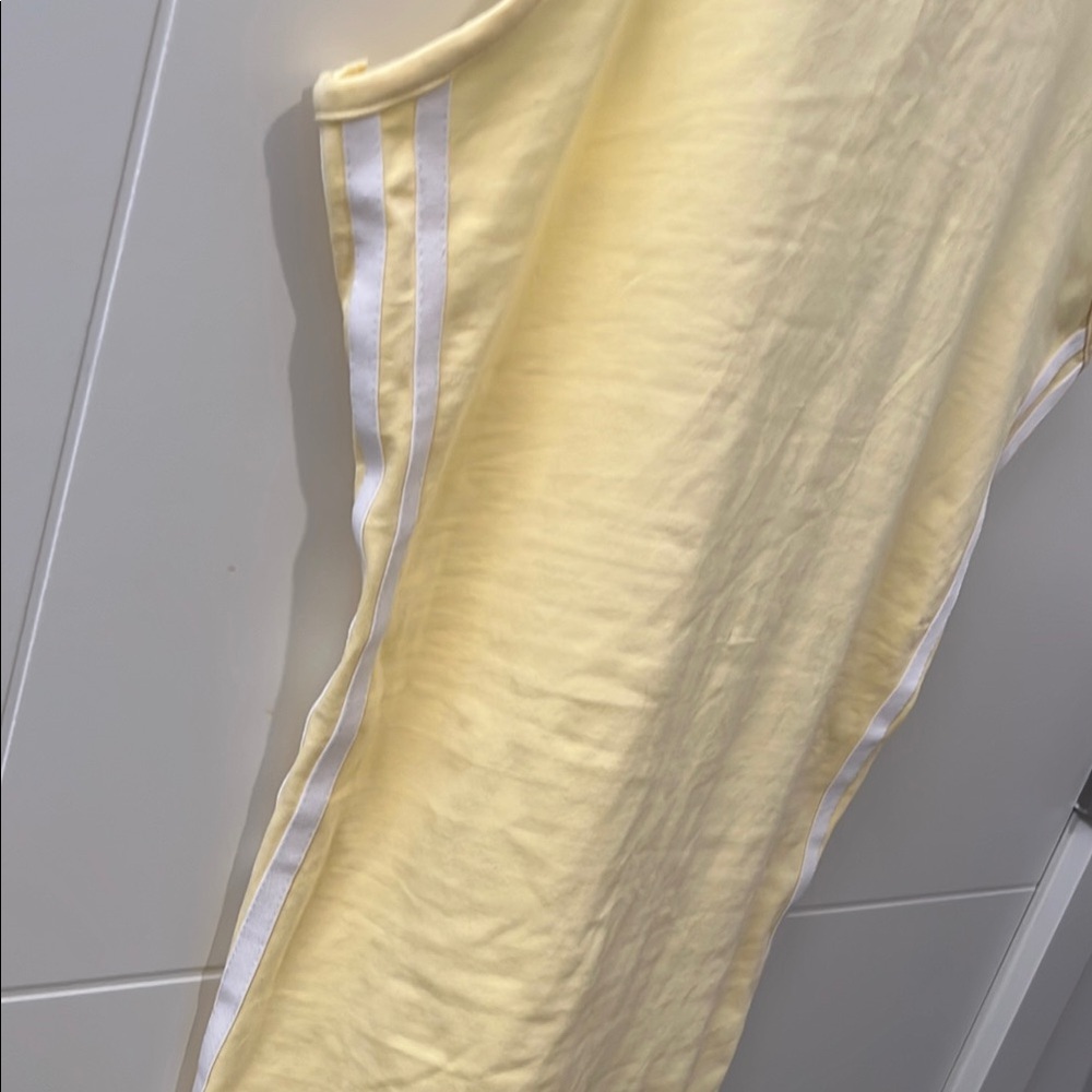 adidas Yellow Racerback Tank Dress - Picture 5 of 9